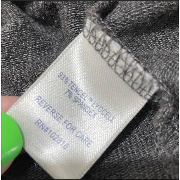 Ryllace Women's High Rise Pleated Joggers Charcoal Gray Size 3X Plus $168 - Picture 5 of 6